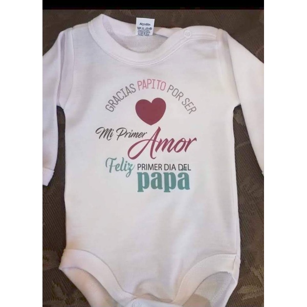Body "Gracias papá por ser mi primer amor"
