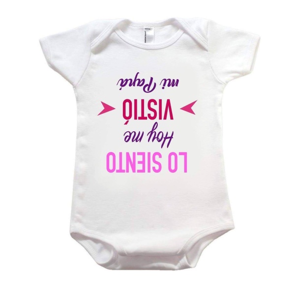 Body "Lo siento hoy me vistió mi Papá"