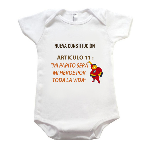 Body "Artículo 11: Mi Papito será mi heroe por toda la vida"