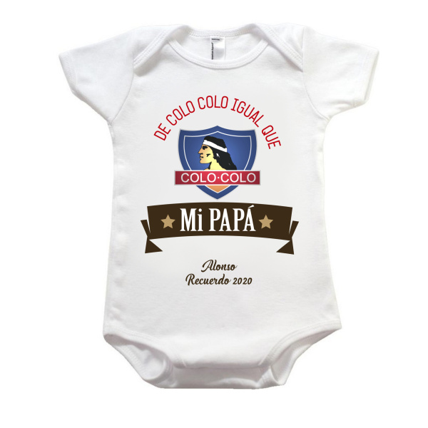 Body "De Colo colo igual que mi papá"