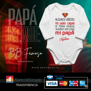 algunos héroes no usan capas, algunos son como mi papá
