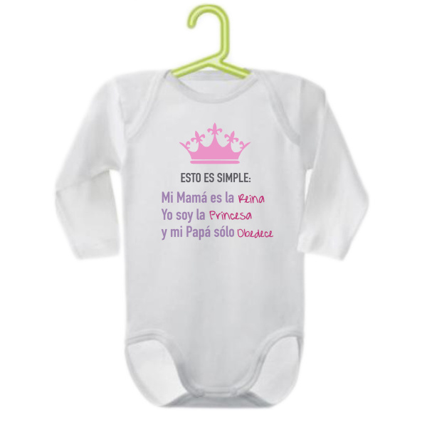 Body "Esto es simple, mi mamá es la Reina"
