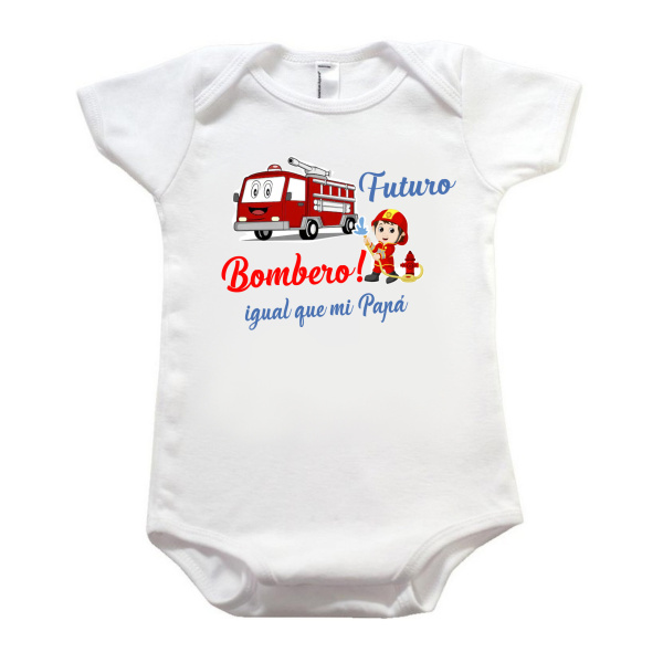 Body "Futuro bombero igual que mi PAPITO"