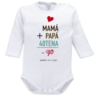 mamá + papá + 40tena = YO