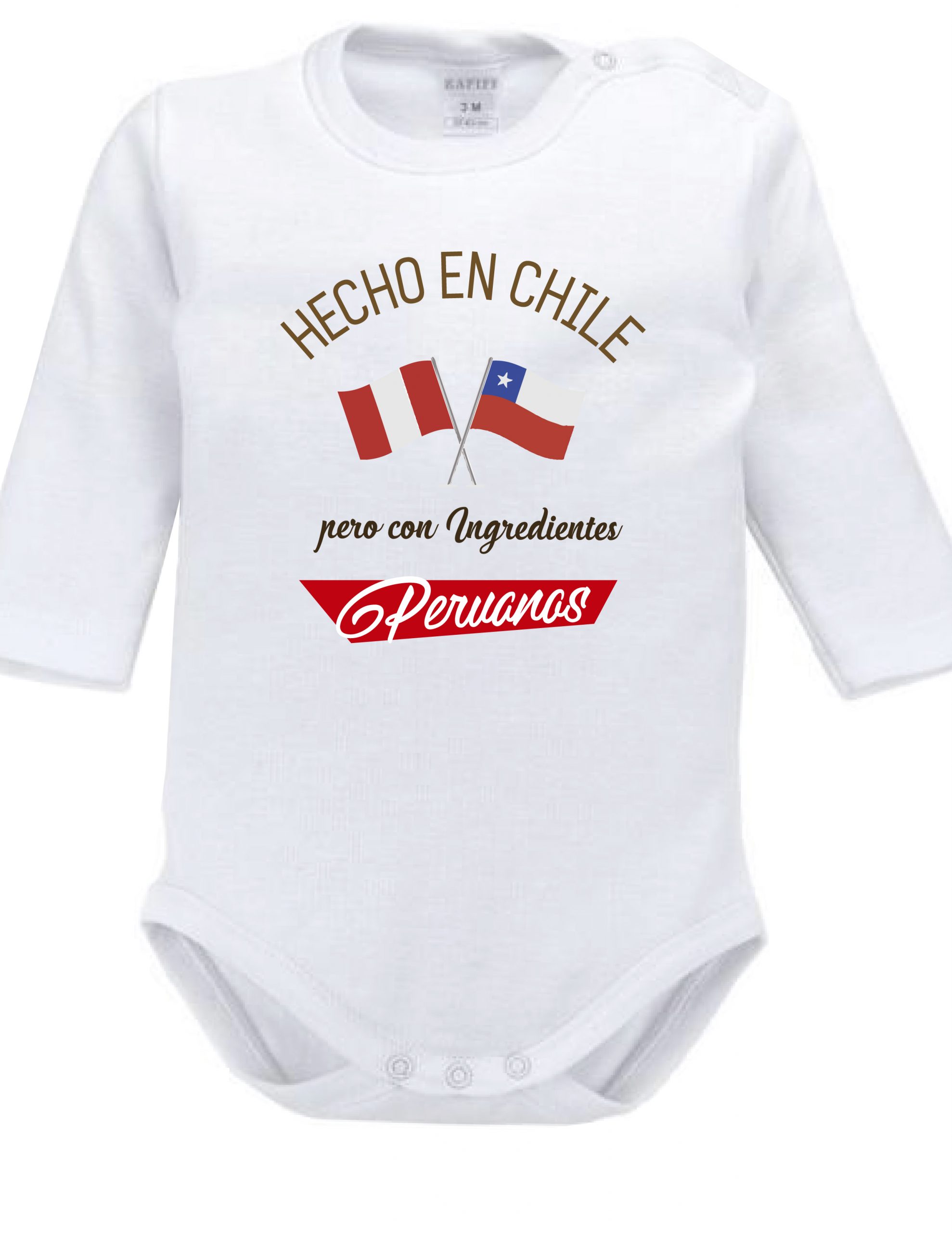 Hecho en chile pero con ingredientes peruanos