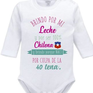 Brindo por ser 100% chilena