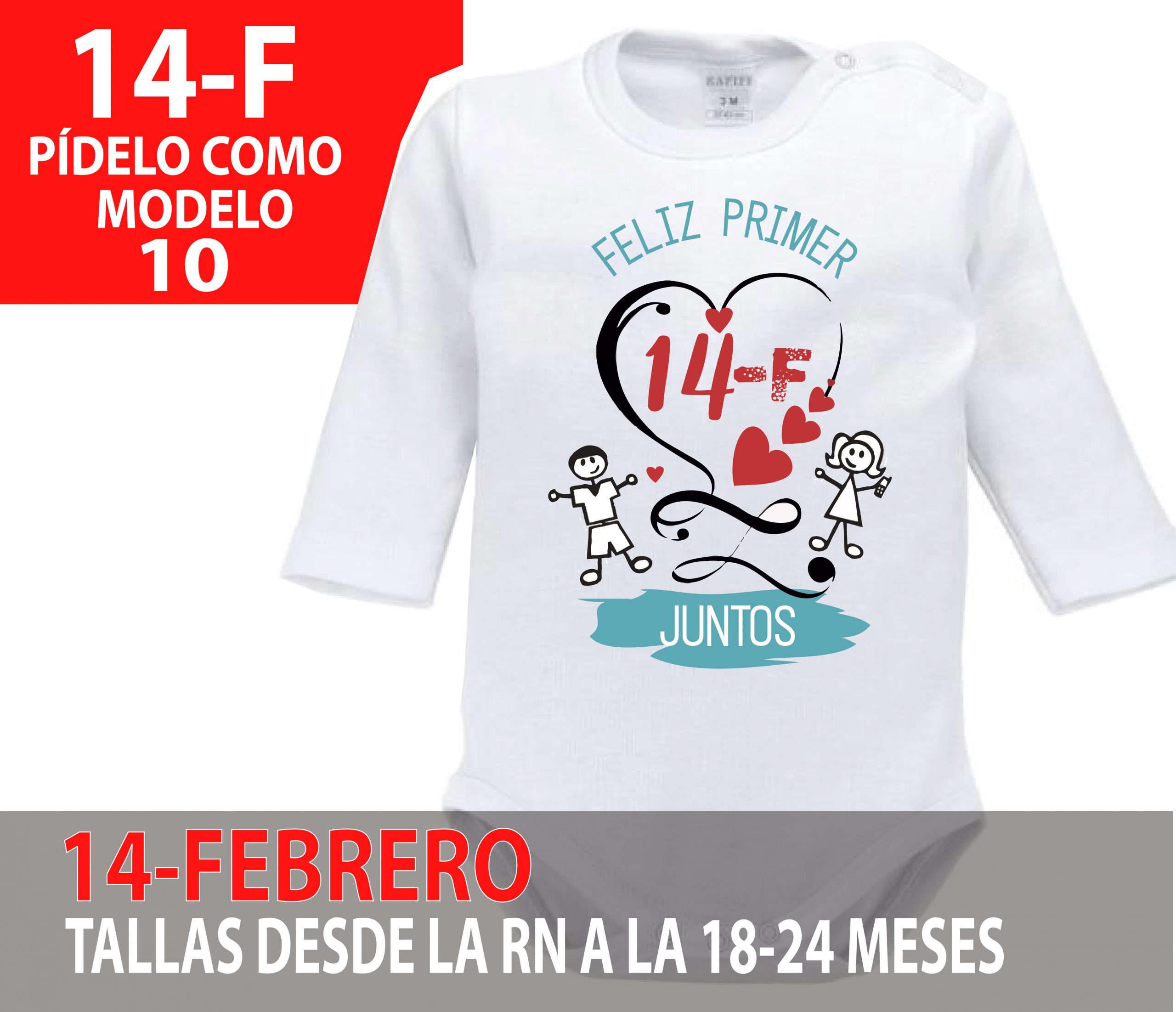 Feliz primer 14F JUNTOS (MOD 10)