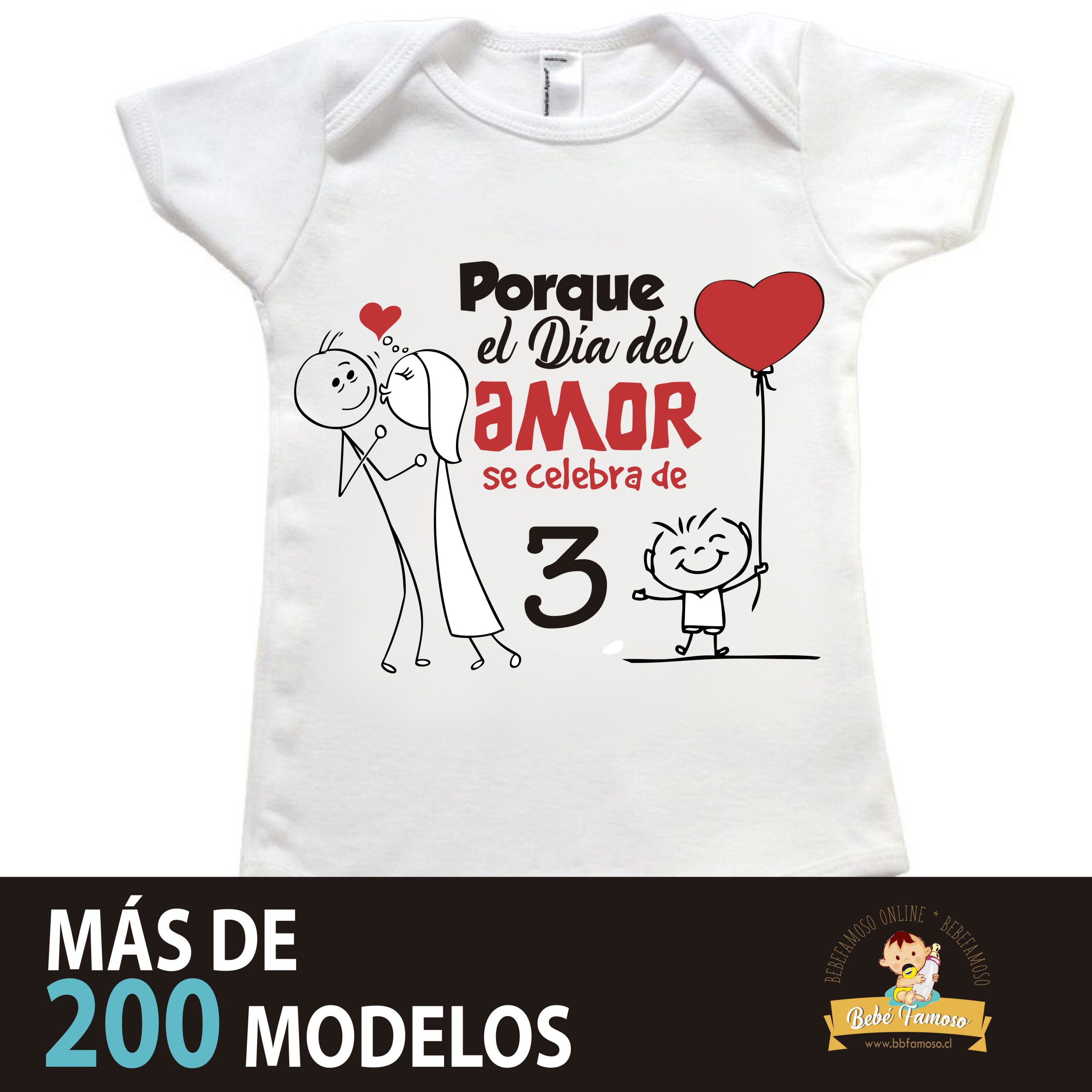 Porque el día del amor se celebra de 3 (Mod corazón)