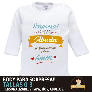 Sorpresa serás abuela