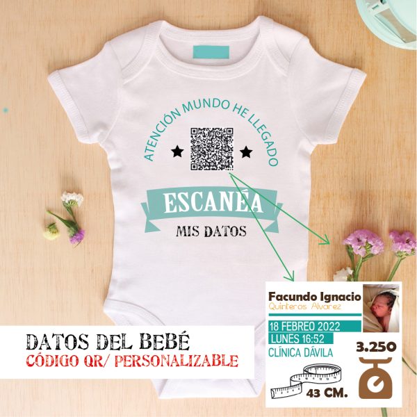 BODY Escaneable con celular y código QR