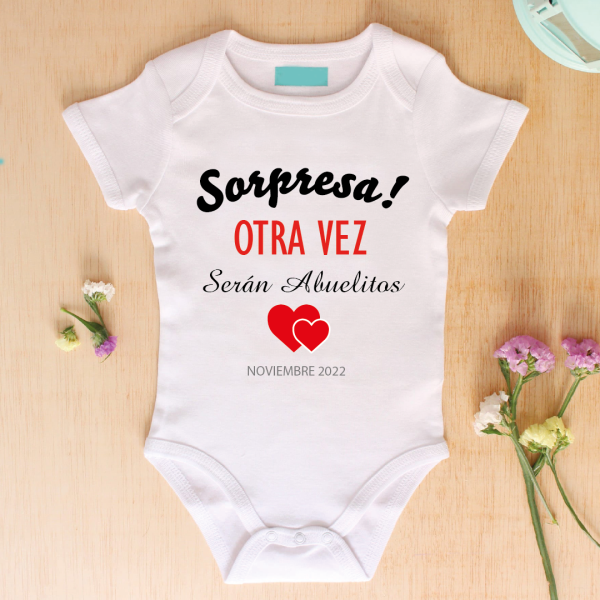 Sorpresa! otra vez serán abuelitos