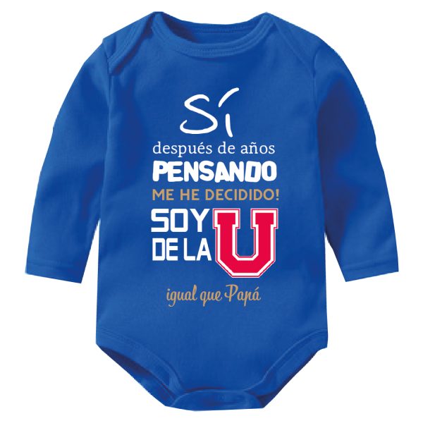 Sí, después de años me he decidido, soy de la U