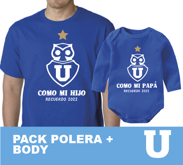 Pack chuncho como mi hijo y papá