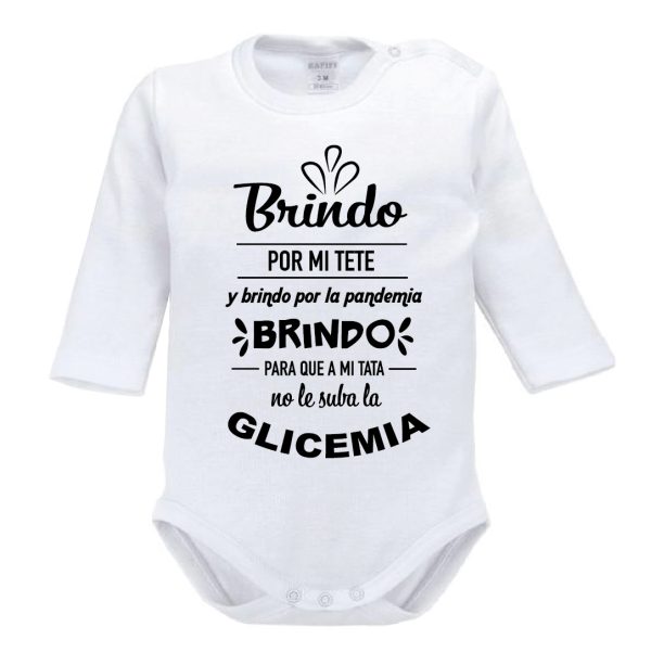 Brindo por mi tete y por que a mi tata no le suba la glicemia