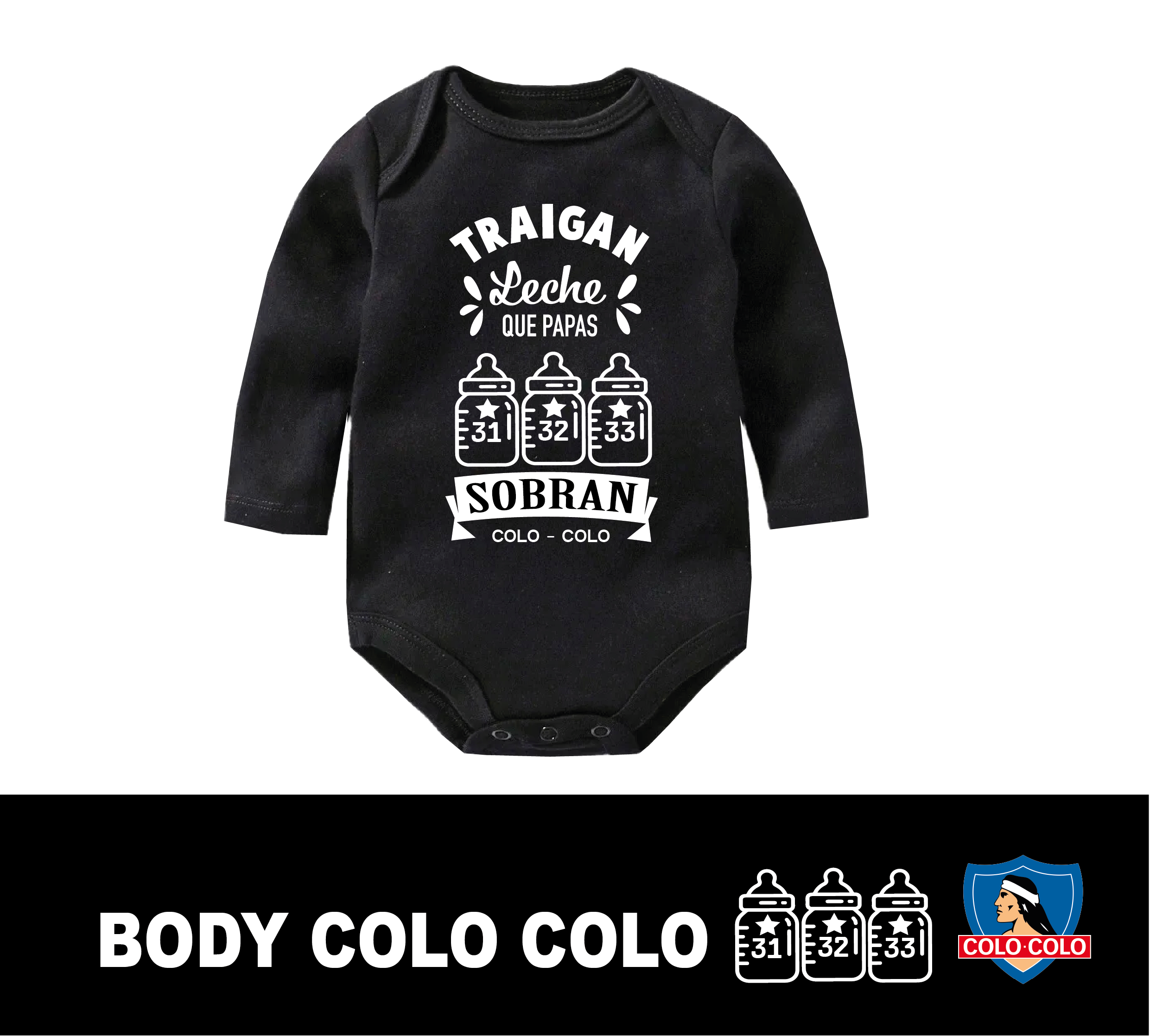 Traigan leche que papas sobran