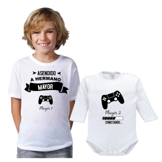 Ascendido a hermano mayor, polera mas body