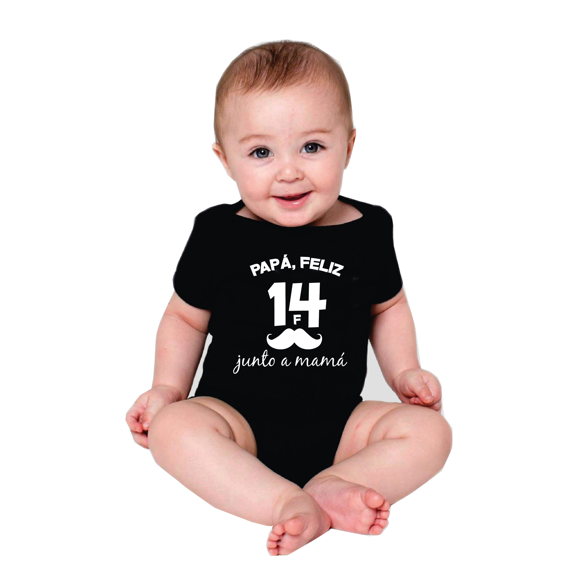 Papá feliz 14 f junto a mamá