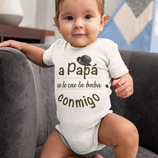 A papá se le cae la baba conmigo