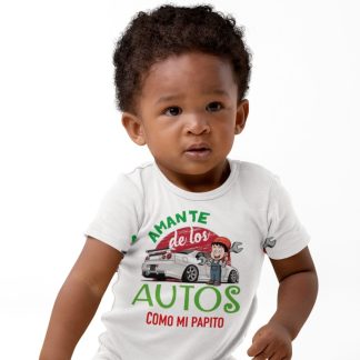 Amante de los autos como mi papito, personalizado