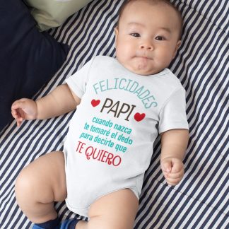 Felicidades papi, cuando nazca te tomaré.. de la mano