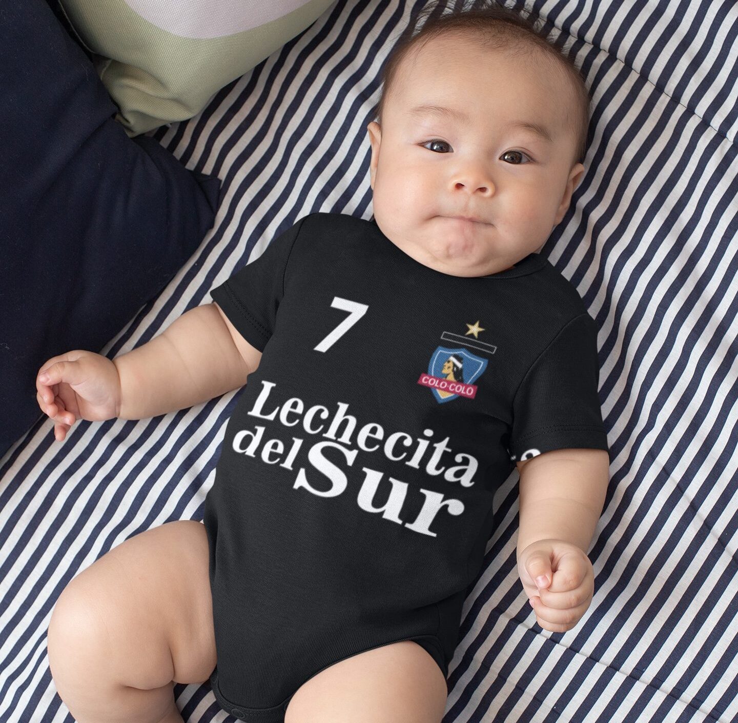 Colo colo, lechesita del sur negro niño o niña