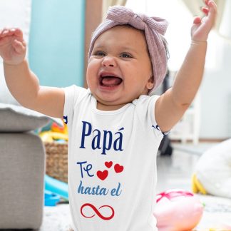 papá te amo hasta el infinito, personalizado