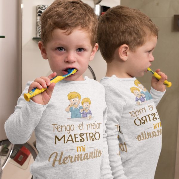 Tengo el mejor maestro, mi hermanito, personalizable