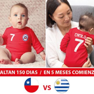 Body Selección de Chile, con personalizado