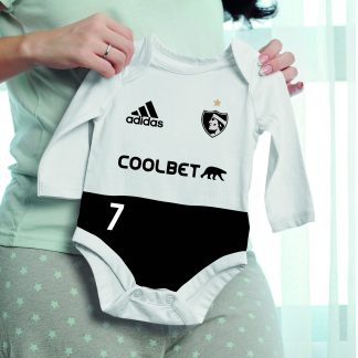 Colo colo coolbet body blanco con negro