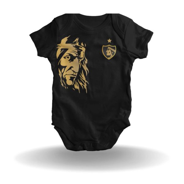 Colo colo indio body negro con dorado