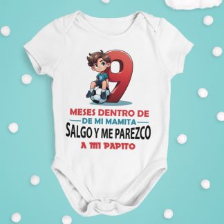 9 meses dentro de mi mamita, salgo y me parezco a mi papito