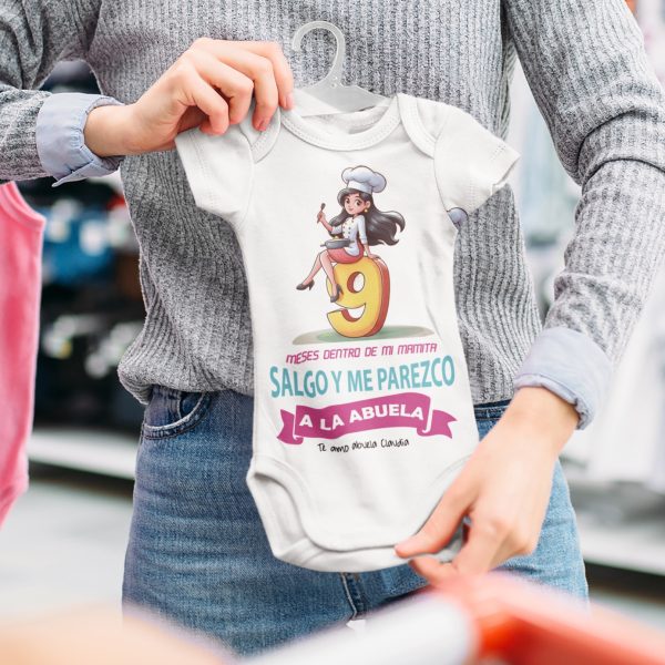 9 meses dentro, salgo y me parezco a la abuela