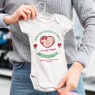 Aún no nazco y ya te amo papito, feliz fin de año