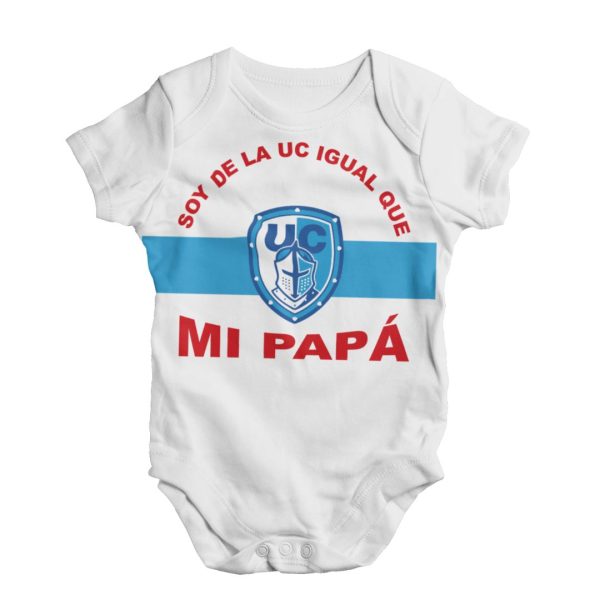 soy de la UC igual que mi papá, niño