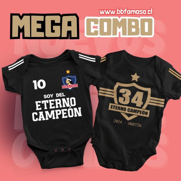 Pack colo colo CAMPEON 34