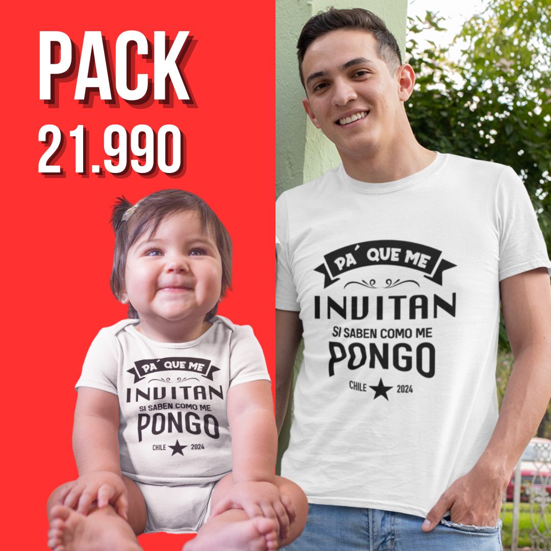 PACK POLERA mas body pa que me invitan si saben como me pongo