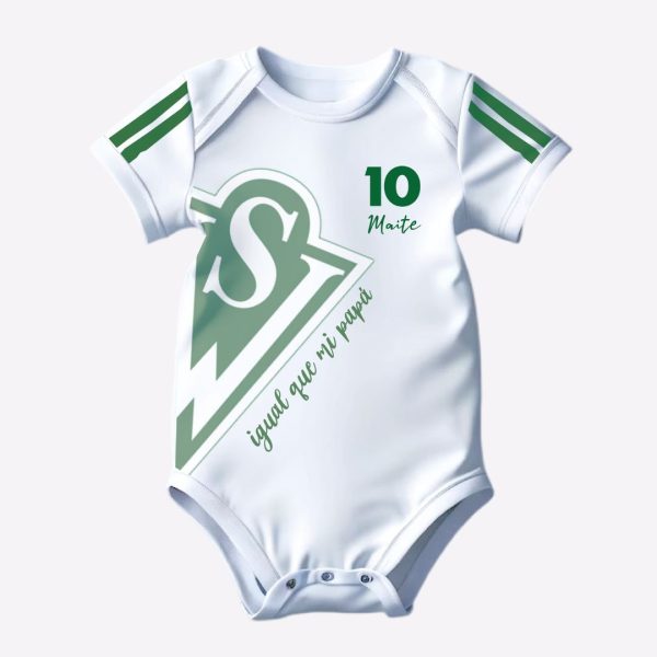 Body bebé Santiago Wanderes escudo