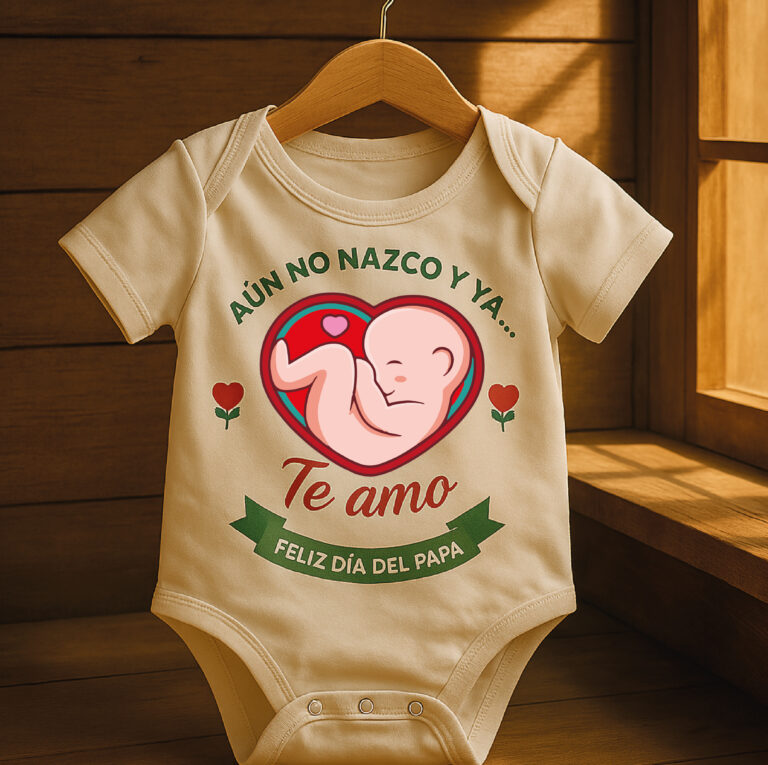 Aún no nazco y ya te amo, feliz día del padre