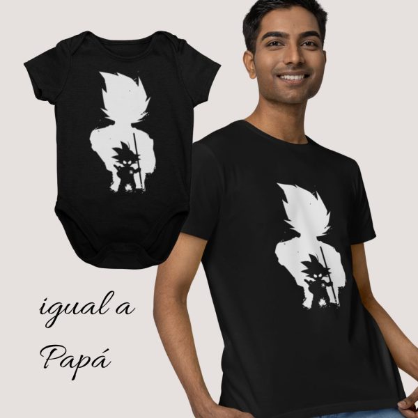 PACK POLERA mas body dragon ball