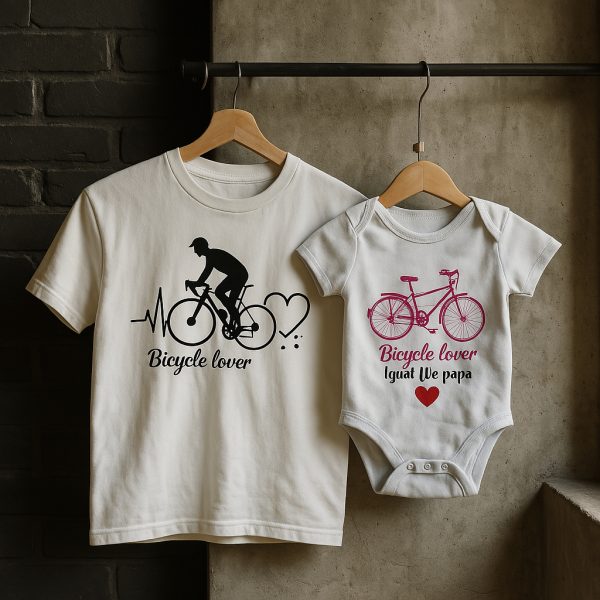 Polera bicleta lover mas body bicleta lover UNISEX