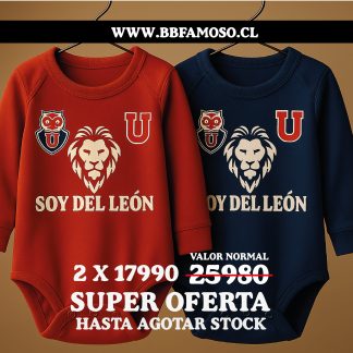 Pack soy Leon 2 bodys