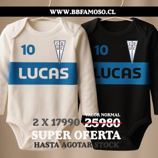 Pack body UC blanco y negro