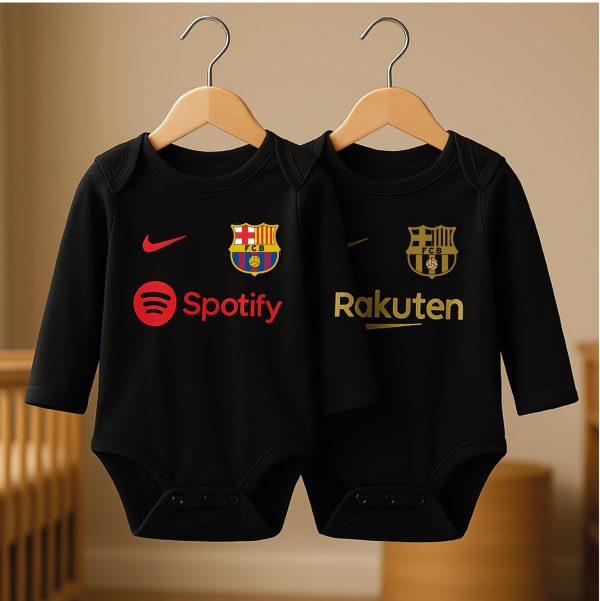 PACK BARCELONA 2 BODYS NEGROS