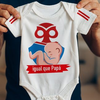 Body bebé u de chile igual que mi papá