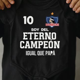 Body bebé soy del eterno campeón igual que papá