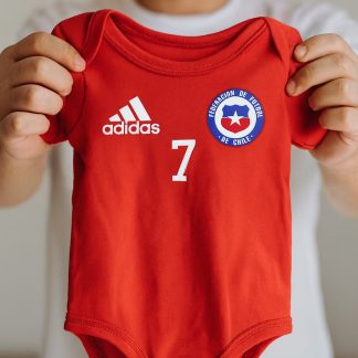 BODY selección Chile manga larga o corta ENVIO GRATIS