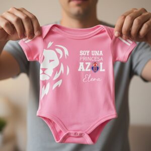 Soy una princesa Azul color rosado