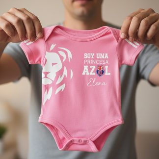 Soy una princesa Azul color rosado