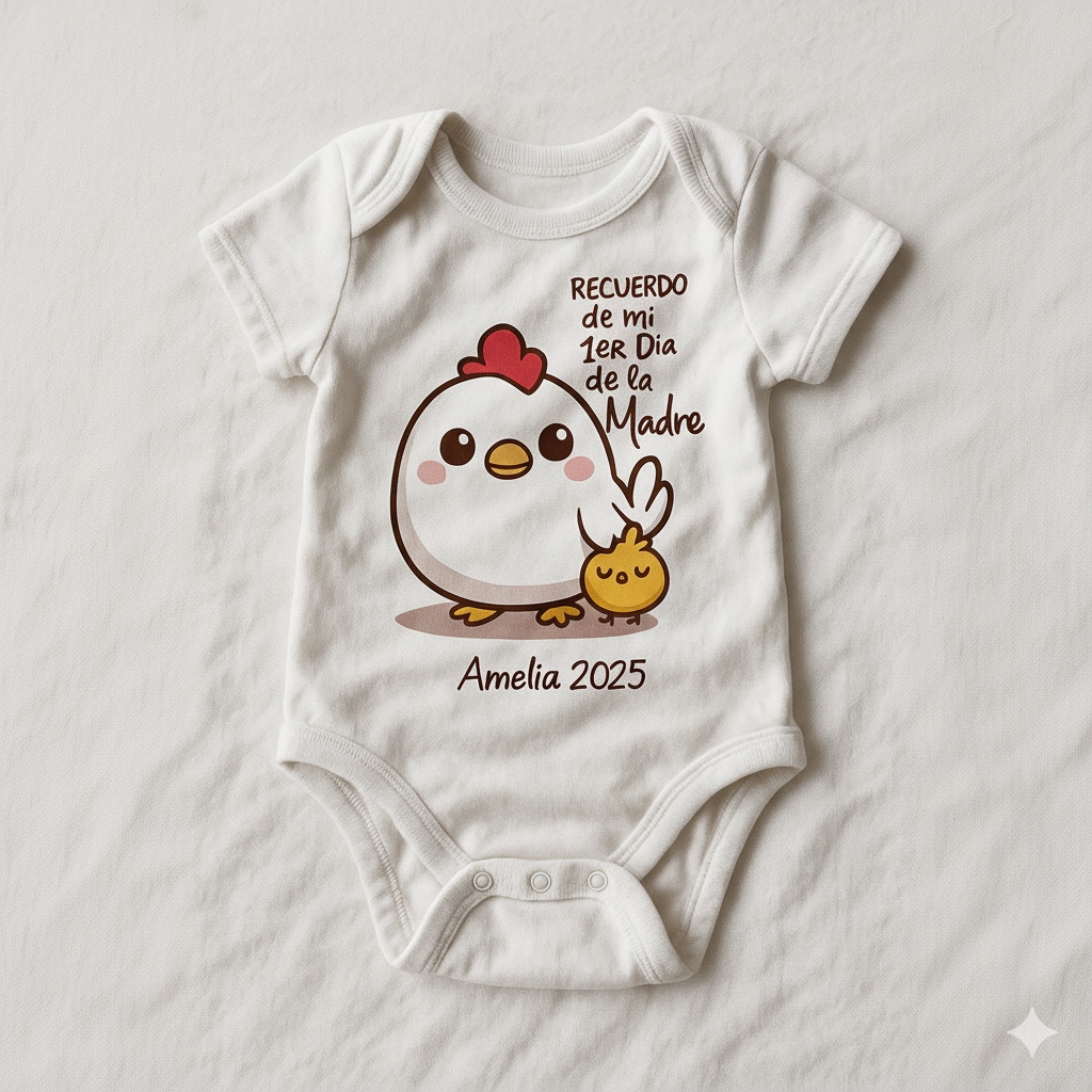 Body recuerdo de mi primer dia de la madre