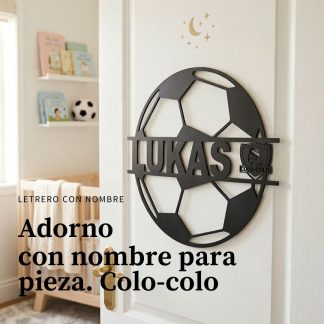 Adorno para puerta personalizado colo colo